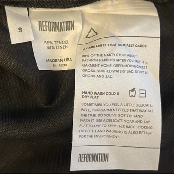 Reformation linen dress S - Picture 13 of 13